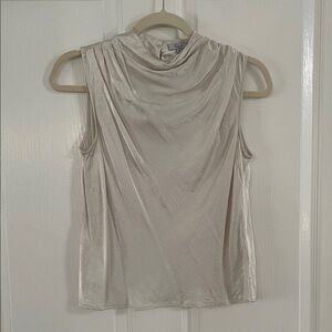 Rails Cream Sleeveless Blouse